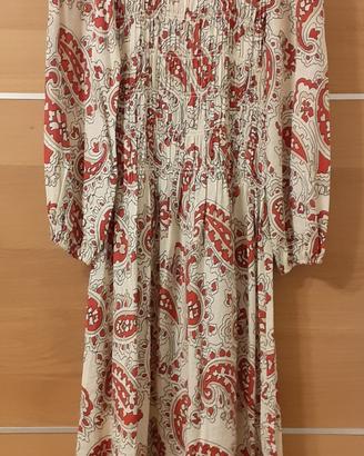 Abito con corpetto a smock XS H&M