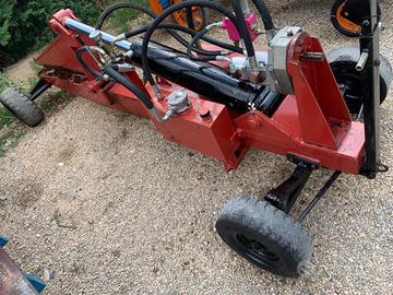 Spaccalegna orizzontale da trattore 100 t