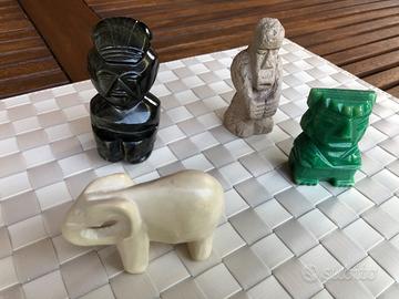 Statuine in alabastro 