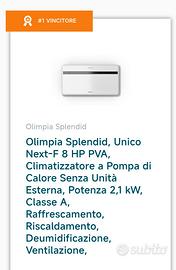CONDIZIONATORE UNICO SENZA UNITÀ ESTERNA