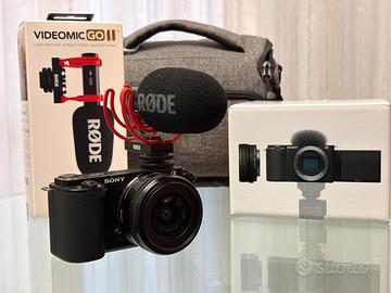 Sony ZV-E10 + accessori