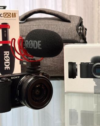 Sony ZV-E10 + accessori