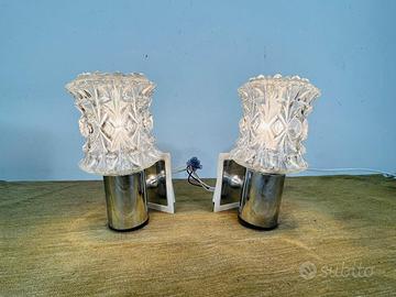 Coppia di applique vintage