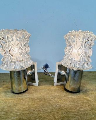 Coppia di applique vintage