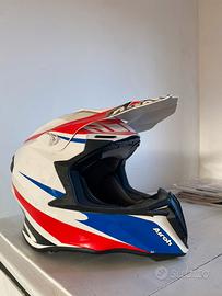 Casco cross Airoh Twist Freedom bianco rosso blu