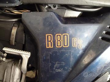 Moto BMW R80 GS del 1983