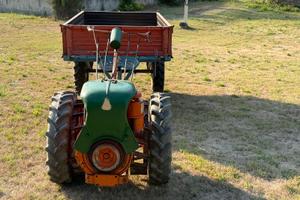 motocoltivatore PASQUALI 12cv con RIMORCHIO  FRESA