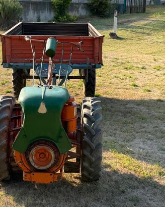 motocoltivatore PASQUALI 12cv con RIMORCHIO  FRESA