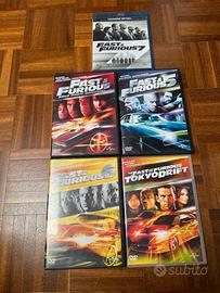 4Dvd + 1 Blu-Ray Fast & Furious