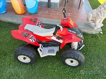 Quad Polaris elettrico 12v bambini