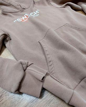 Felpa Alcott "SWITCH" LIMITED EDITION Marrone