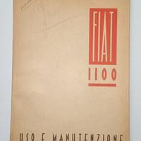 Fiat 1100 Musone - uso e manutenzione