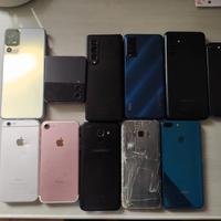 lotto 9 telefoni: 3 funz, 1 parzialmente, 5 non