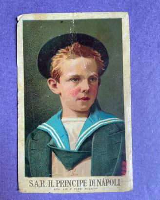 CDV d'epoca S.A.R. IL PRINCIPE DI NAPOLI