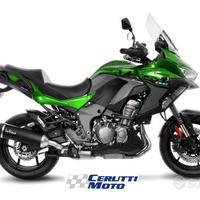 Scarico Leovince NERO Kawasaki Versys 1000