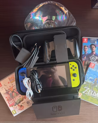 Console Nintendo Switch con Joy-Cons e 3 giochi 🎮