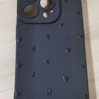 Cover silicone Pellicola ceramic glass Iphone16pro