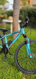 bici decathlon st 500 blue  24