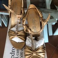 Sandalo oro nappa pedro garcia