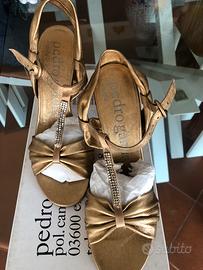 Sandalo oro nappa pedro garcia