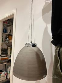 lampada a sospensione da soffitto in vetro