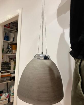 lampada a sospensione da soffitto in vetro