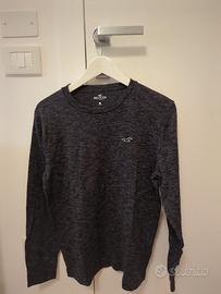 maglioncino nero Hollister