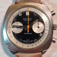 Arten Cronografo Bicompax Vintage