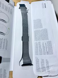 apple watch stainless steel milanese loop 45 mm