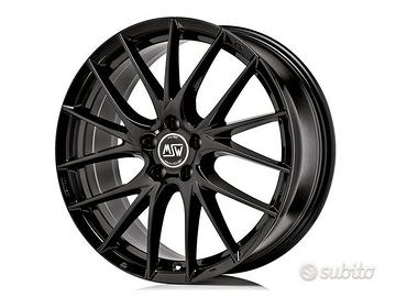 Set 4 cerchi 18" MSW29 Bmw serie 1 , serie 3 , x3