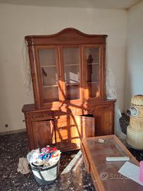 Vetrina legno vero
