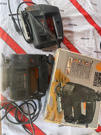 2 seghetti alternativi Black+Decker funzionanti