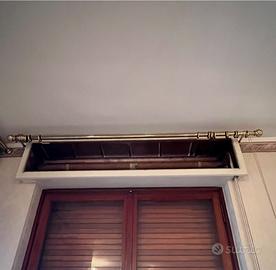 Bastoni per tende in ottone