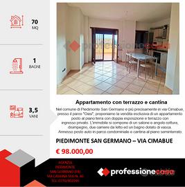 Appartamento con spazio esterno