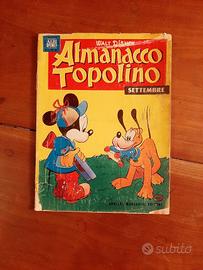 ALMANACCO TOPOLINO 9 del 09/1958