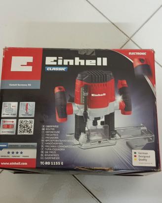 Fresatrice verticale Einhell TC-RO 1155 E