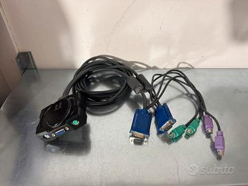 Sdoppiatore vga monitor mousse tastiera