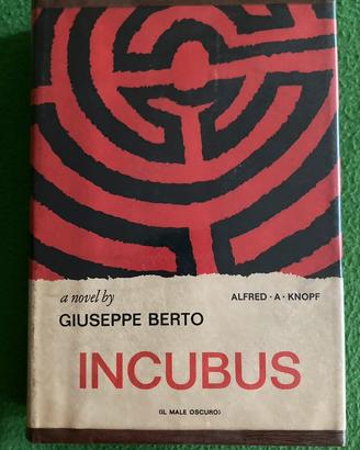 Libri rari 1 edizione Knopf: INCUBUS di G.Berto