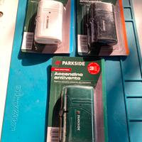 Set 3 accendini antivento Parkside da collezione