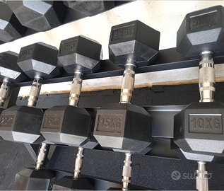 Kit Manubri 10 kg 15 kg 20 kg coppie