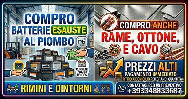 Batterie esauste rimini e dintorni