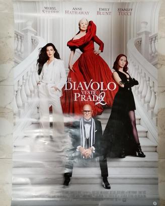 il diavolo veste Prada 2 poster cinema 100x700