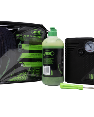 Kit gonfiaggio e riparazione pneumatici