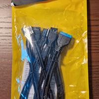 Cavi sleeverati Gaming PC Desktop