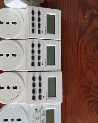 Programmatori timer presa elettrica.5 pz.
