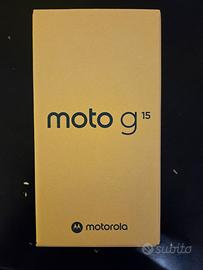 Moto G15 nuovo