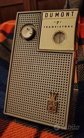 RADIO VINTAGE D'EPOCA DUMONT 