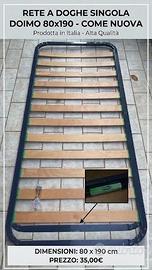 Rete a doghe singola DOIMO 80x190 cm (a incasso)