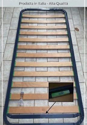 Rete a doghe singola DOIMO 80x190 cm (a incasso)