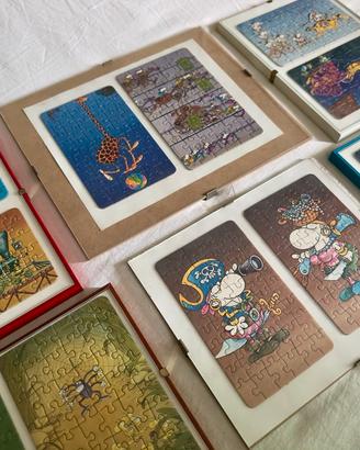 12 Mini Puzzle Vintage Mordillo HEYE - 6 Quadretti